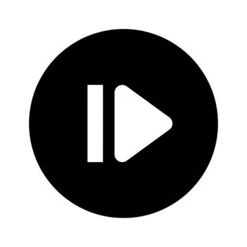 Skip 2 System Icon Stock Illustration