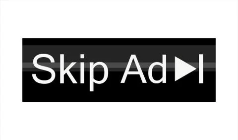 SKIP AD ICON Stock Illustration