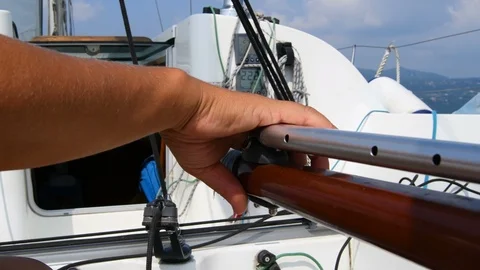 Skipper at work Stock Footage 116538303