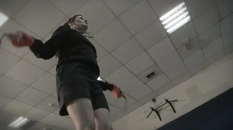 Skipping Stock Footage 22664396