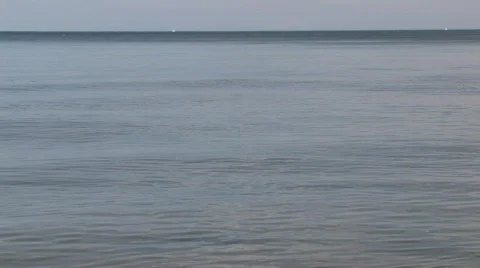 Skipping Rocks Stock Footage 735713