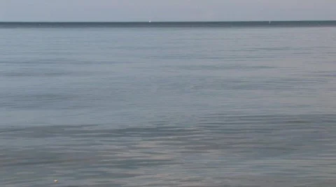 Skipping Rocks Stock Footage 735724