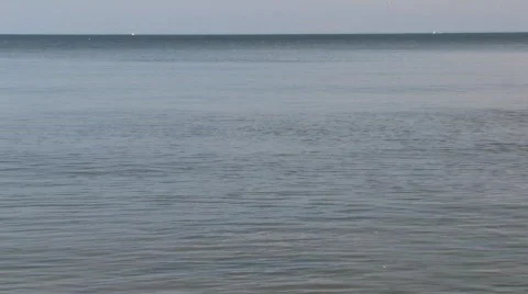 Skipping Rocks Stock Footage 736537