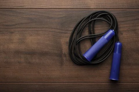 Skipping rope for an exercise Stock Photos