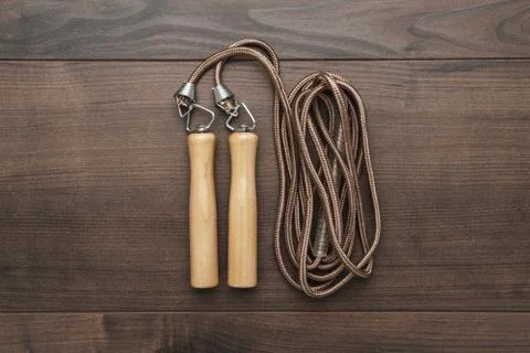 Skipping rope for an exercise Foto stock