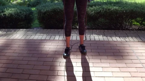 Skipping rope Stock-Footage 75052096