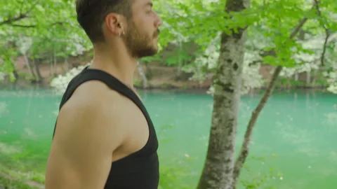 Skipping rope. Stock Footage 212285001