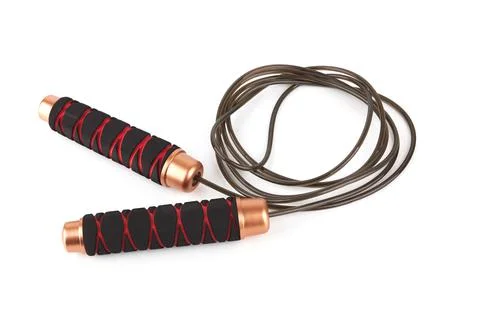 Skipping rope isolated Stock Photos