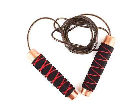 Skipping rope isolated Stock Photos