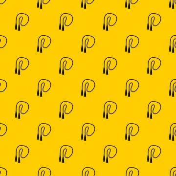 Skipping rope pattern vector Stock Illustration