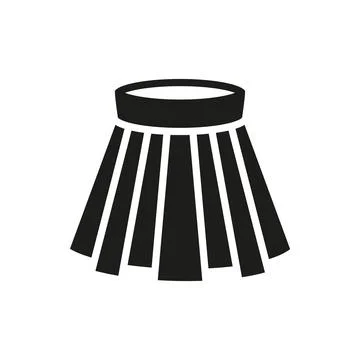 Skirt icon vector design templates simple and modern Stock Illustration
