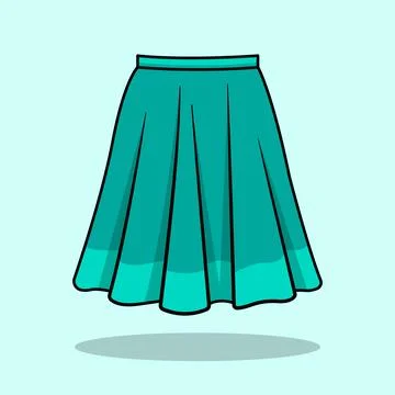 Skirt Stock Illustration