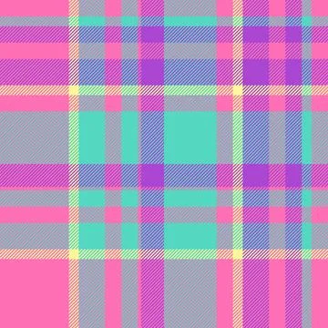 Skirt textile background vector, pyjamas check tartan pattern. 40s seamless.. イラスト素材