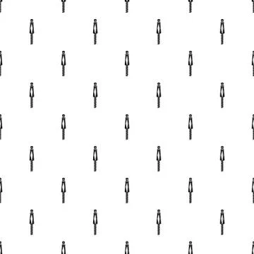 Skirt zip pattern seamless Stock Illustration