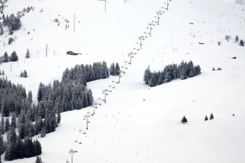 Skislope Stock Photos