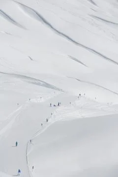 Skislope Fotos Stock