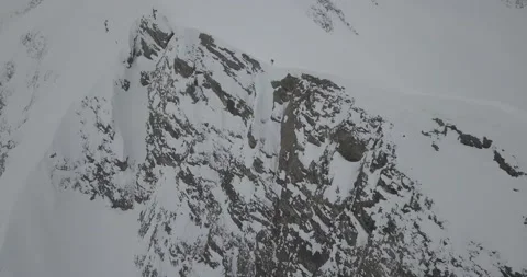 Skitour in svaneti 库存影片 152854074