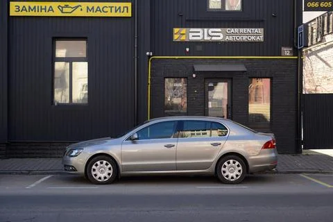 Skoda Superb second generation Stock Photos