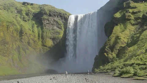 Skogafoss 動画素材 77164311
