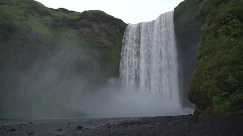 Skogafoss Stock Footage 144370946