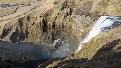 Skogafoss Video stock 269138580