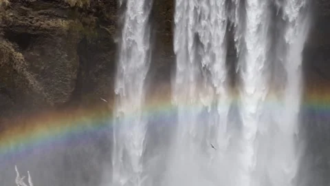 Skogafoss, Iceland Video stock 231317849