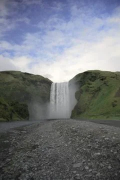 Skogafoss Foto stock