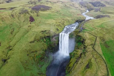 Skógafoss Stock Photos