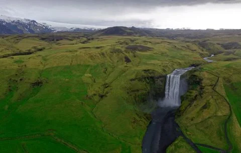 Skógafoss Stock Photos