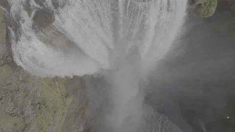 SKOGAFOSS WATERFALL Stock-Footage 328151908