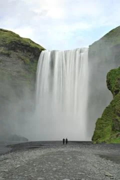 Skogafoss waterfall Stock Photos