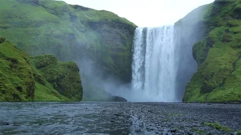 Skogarfoss Stock Footage 132426481