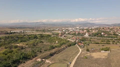 Skopje Aqueduct Stock Footage 140742152