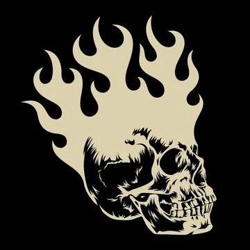 Skull 003 Stock Illustration