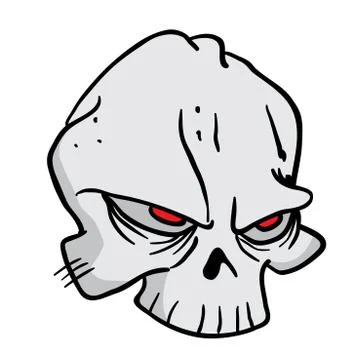 Skull 1 Stock Illustration