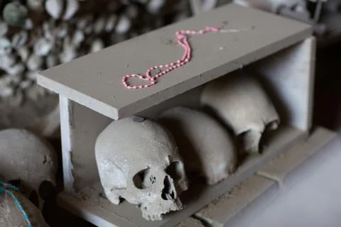 Skull and bones Foto stock