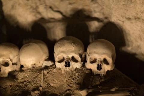 Skull and bones Foto stock