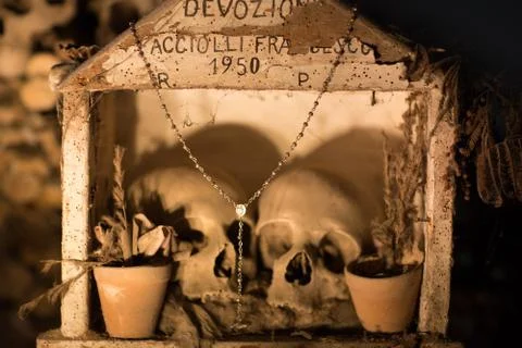 Skull and bones Stock Photos