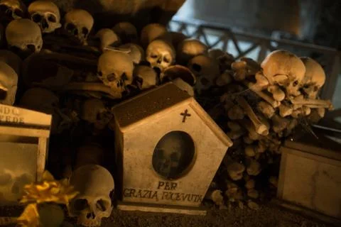 Skull and bones Foto stock