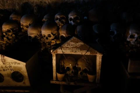 Skull and bones Foto stock