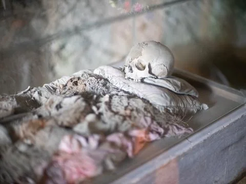 Skull and bones Stock-Fotos