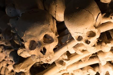 Skull and bones Foto stock