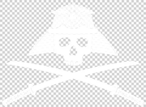 Skull and Bones Samurai White Stock Illustration
