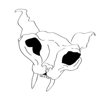 Skull and cross bones Stock Illustration