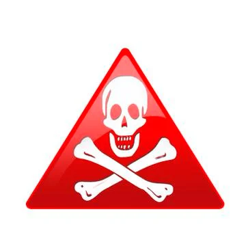 Skull and crossbones Stock Illustration