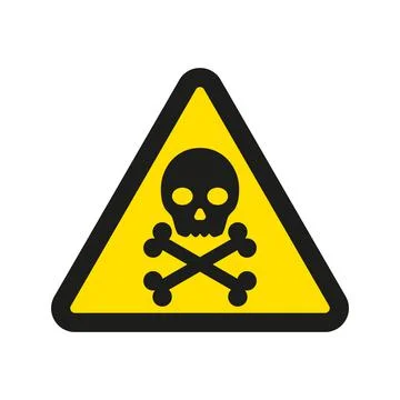 Skull and crossbones symbol, vector for your design and presentation Illustrazione stock