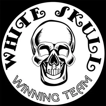 Skull Badge e-sport Team Logo Sign Vector Stock Illustration