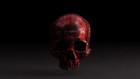 SKULL BLOOD - skull scan SCSU VizLab www.thingiverse.com CC Attribution Stock Photos
