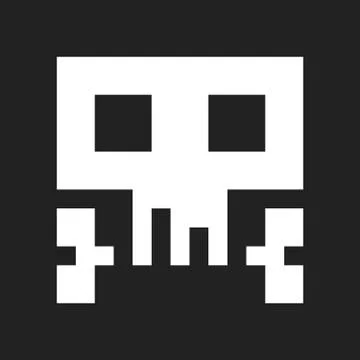 Skull with bones sign. Vector illustration イラスト素材