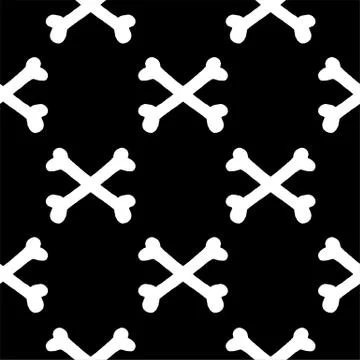 Skull with cross-bones Stock-Illustration